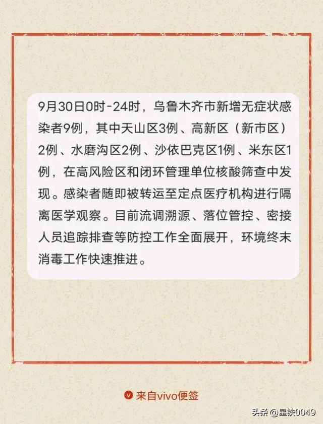 乌鲁木齐疫情最新现状概述