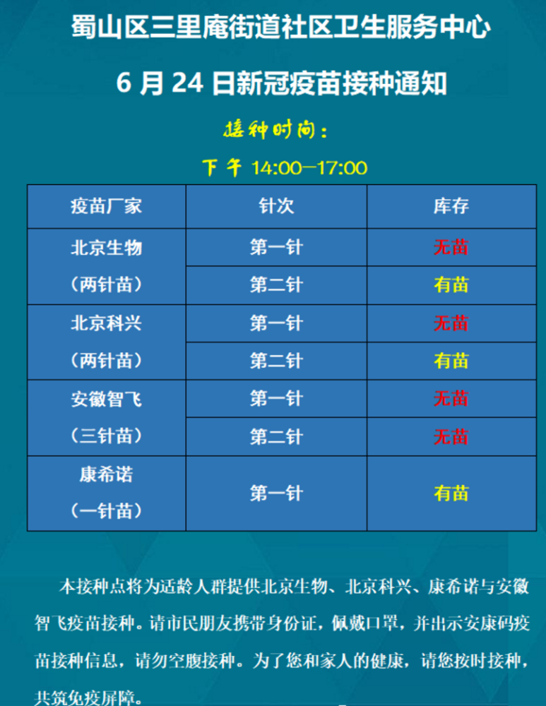 新冠疫苗，北京与合肥接种体验优劣对比
