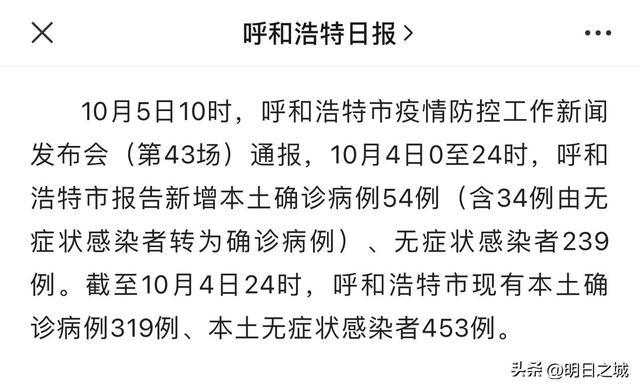 呼和浩特疫情现状深度剖析