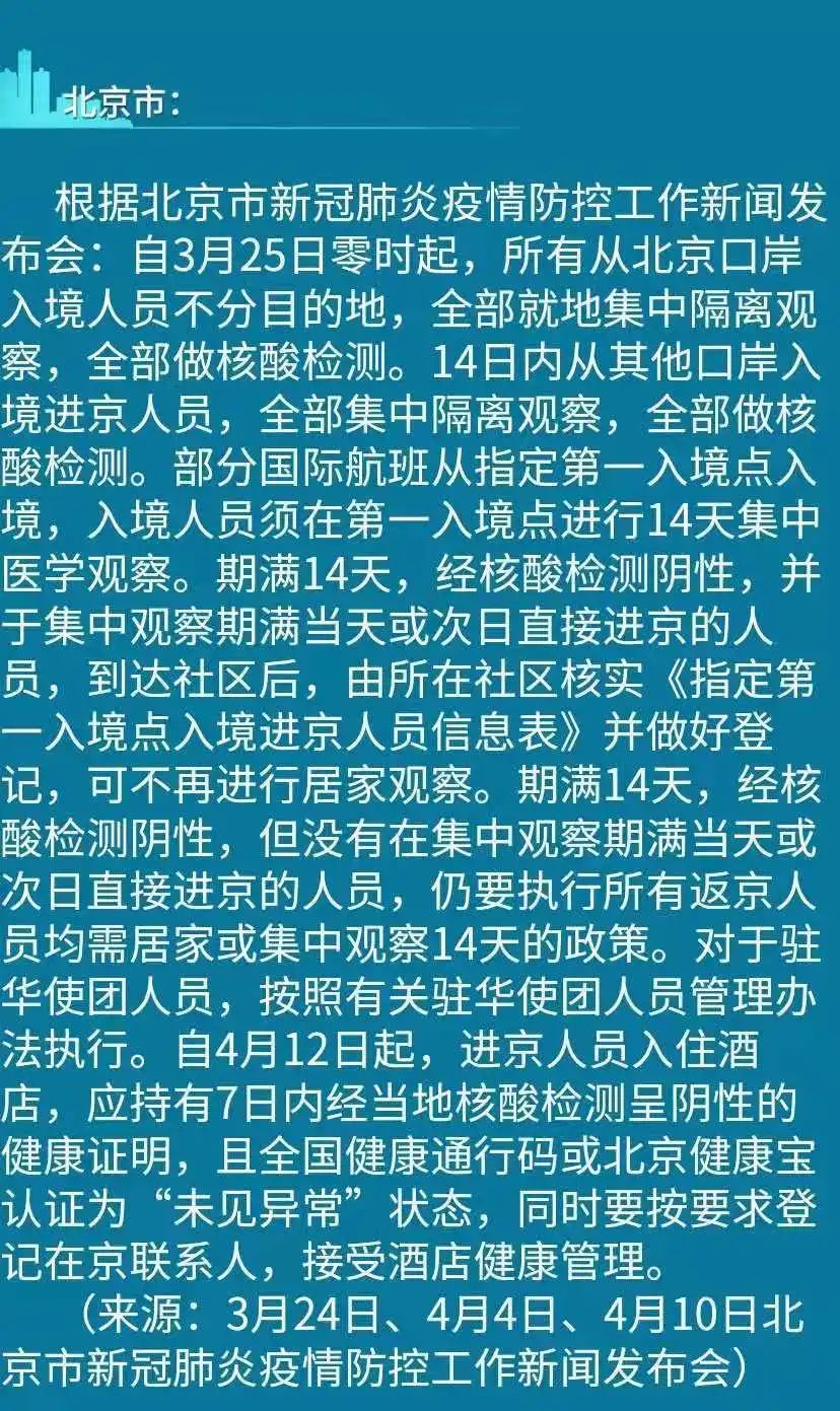 北京机场疫情隔离政策全面解析