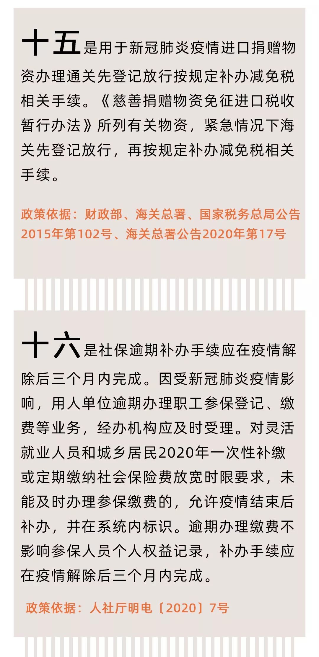 国家疫情减免政策正式文件解读
