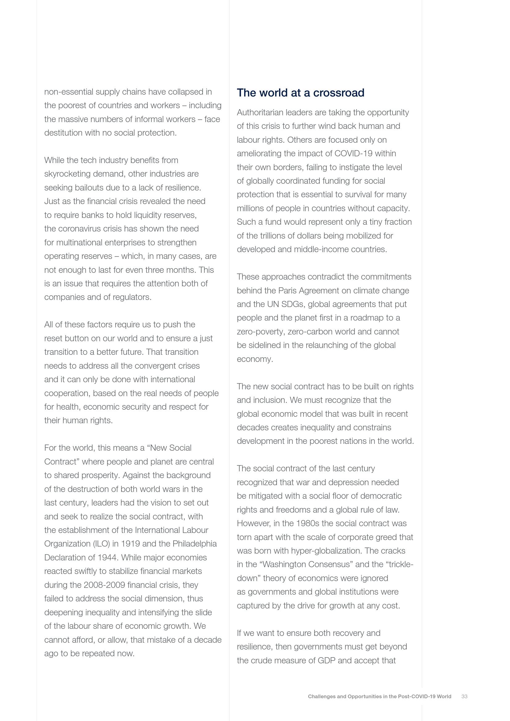 疫情的开始与全球应对，回顾与反思 2020年的挑战与机遇