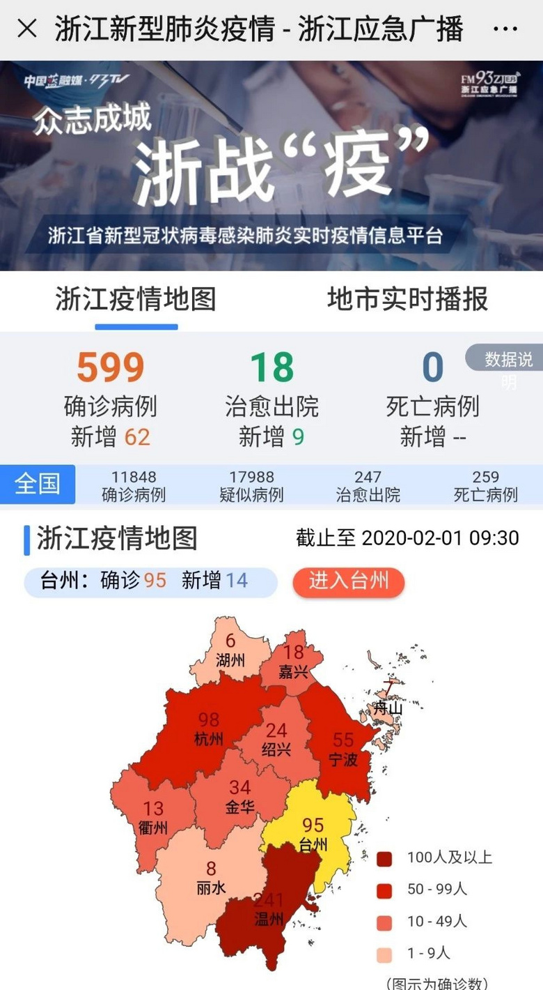 浙江省疫情最新分布图片解析