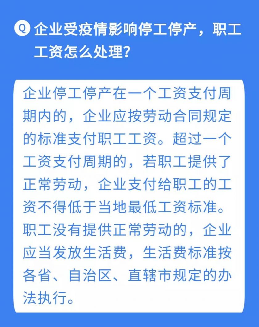 疫情期间工资支付规定最新文件解读与解析
