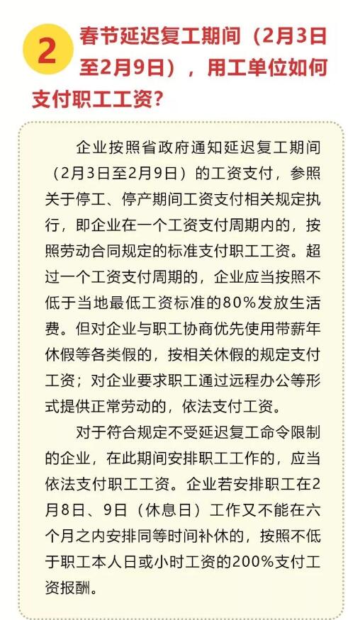 疫情期间工资调整与官方解读