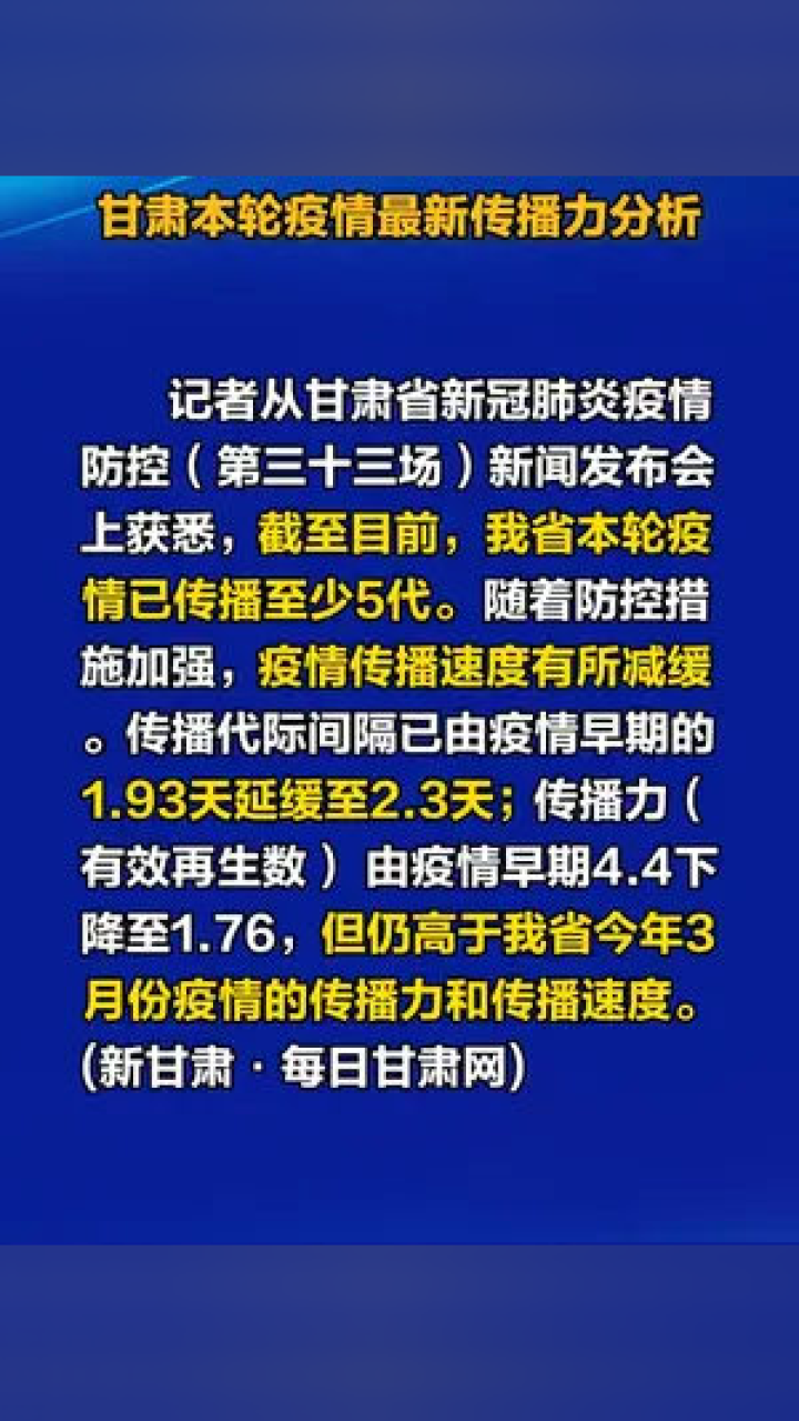 甘肃省疫情最新文件深度解读