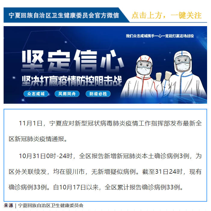 福建省与银川市疫情通知最新动态全面解读