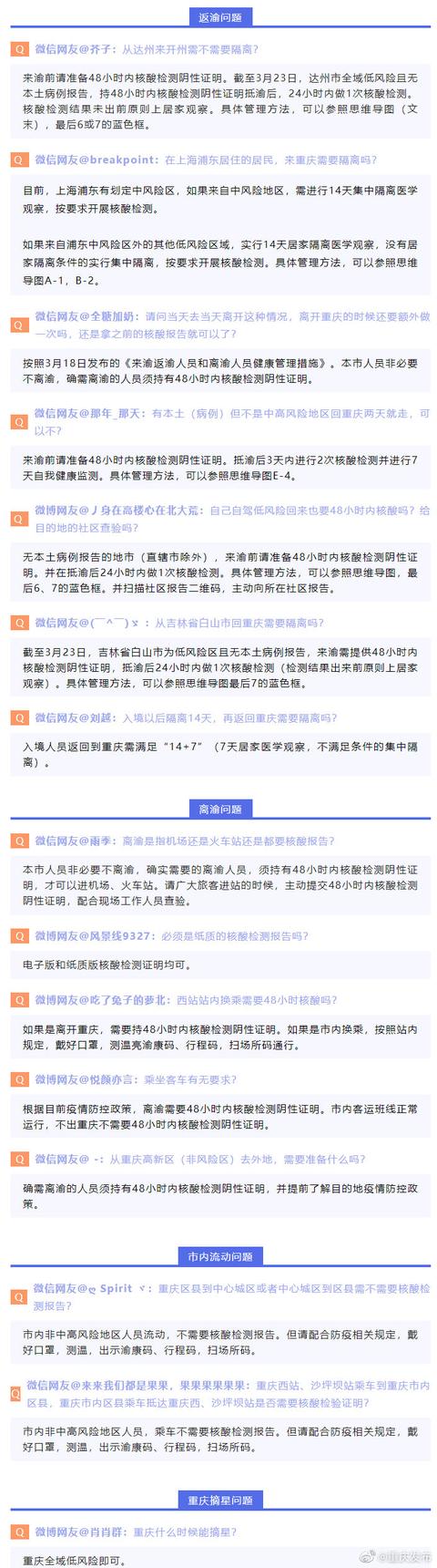 重庆疫情防控最新措施发布，坚决遏制疫情扩散势头