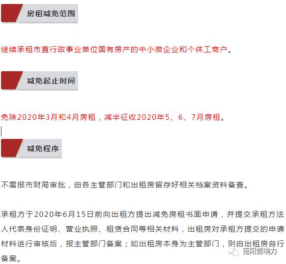 江西省疫情期间房租减免政策详解