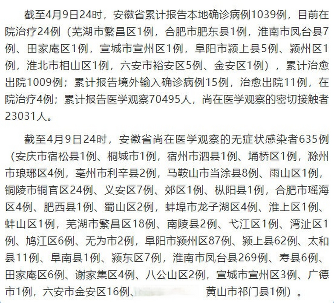 安徽省疫情最新消息全面解读与解析