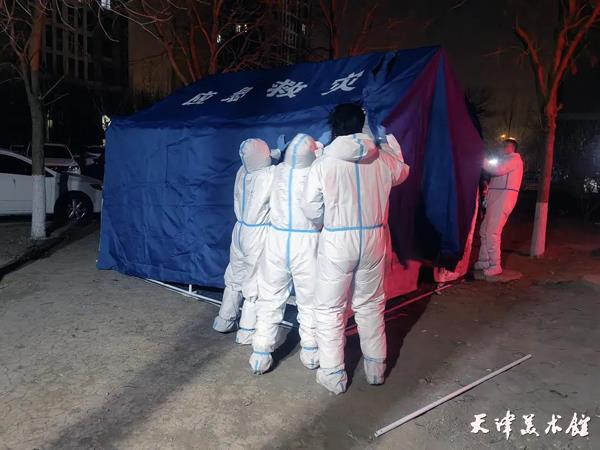 天津疫情坚守防线，共克时艰时刻