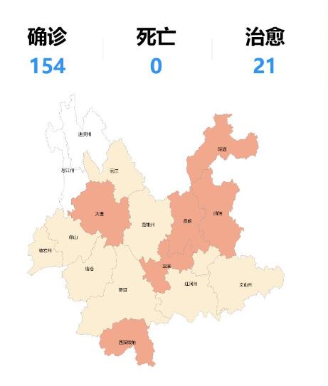 云南省疫情地图揭示，疫情分布与防控现状全景扫描