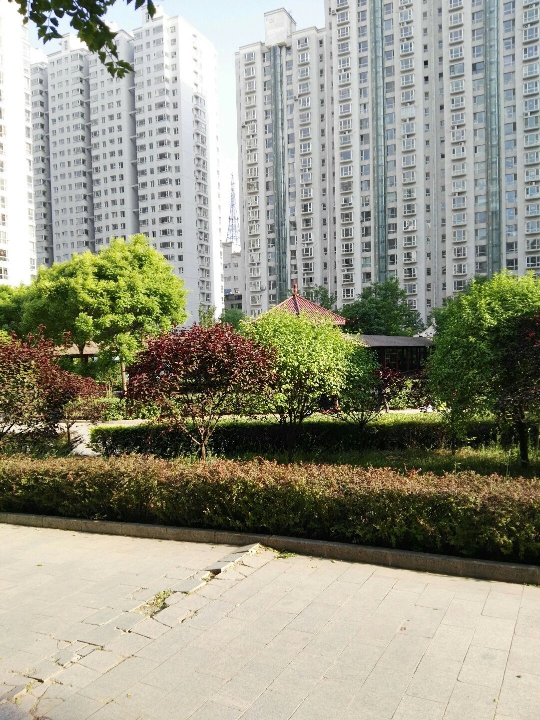 太原长风西街小区全景概览