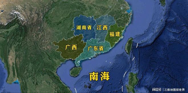 广西省位于湖南省的什么方向? 广西省位于湖南省的什么方向?