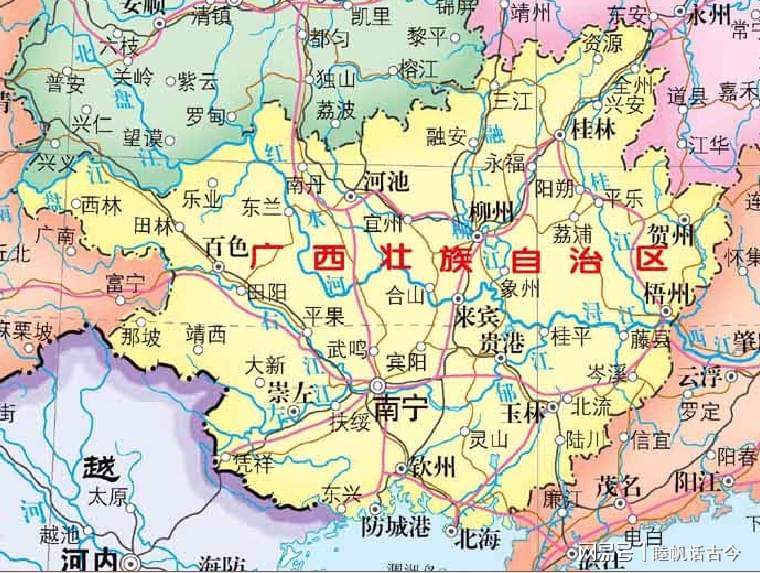 广西壮族自治区包含哪些地方? 广西壮族自治区包含哪些地方?