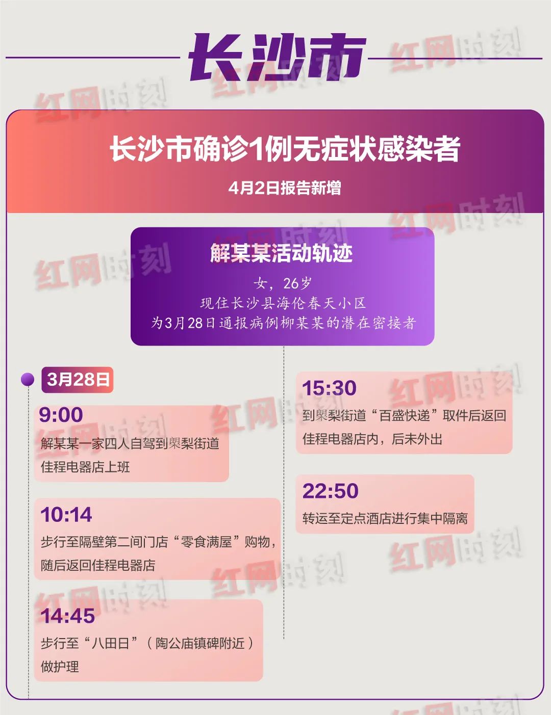 北京确诊病例在长沙活动轨迹公布，多地联动筑牢防疫屏障
