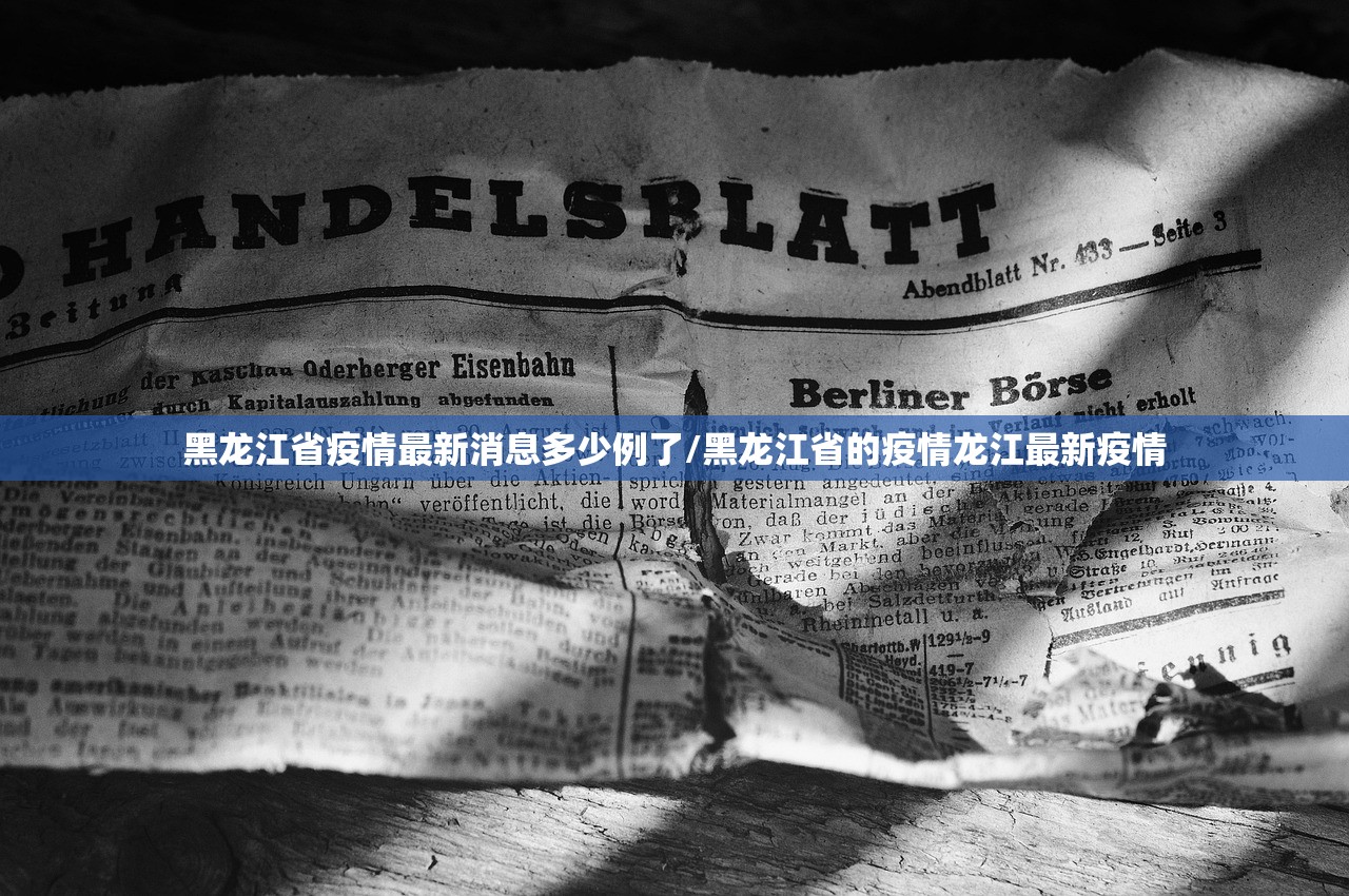 黑龙江省疫情最新消息多少例了/黑龙江省的疫情龙江最新疫情