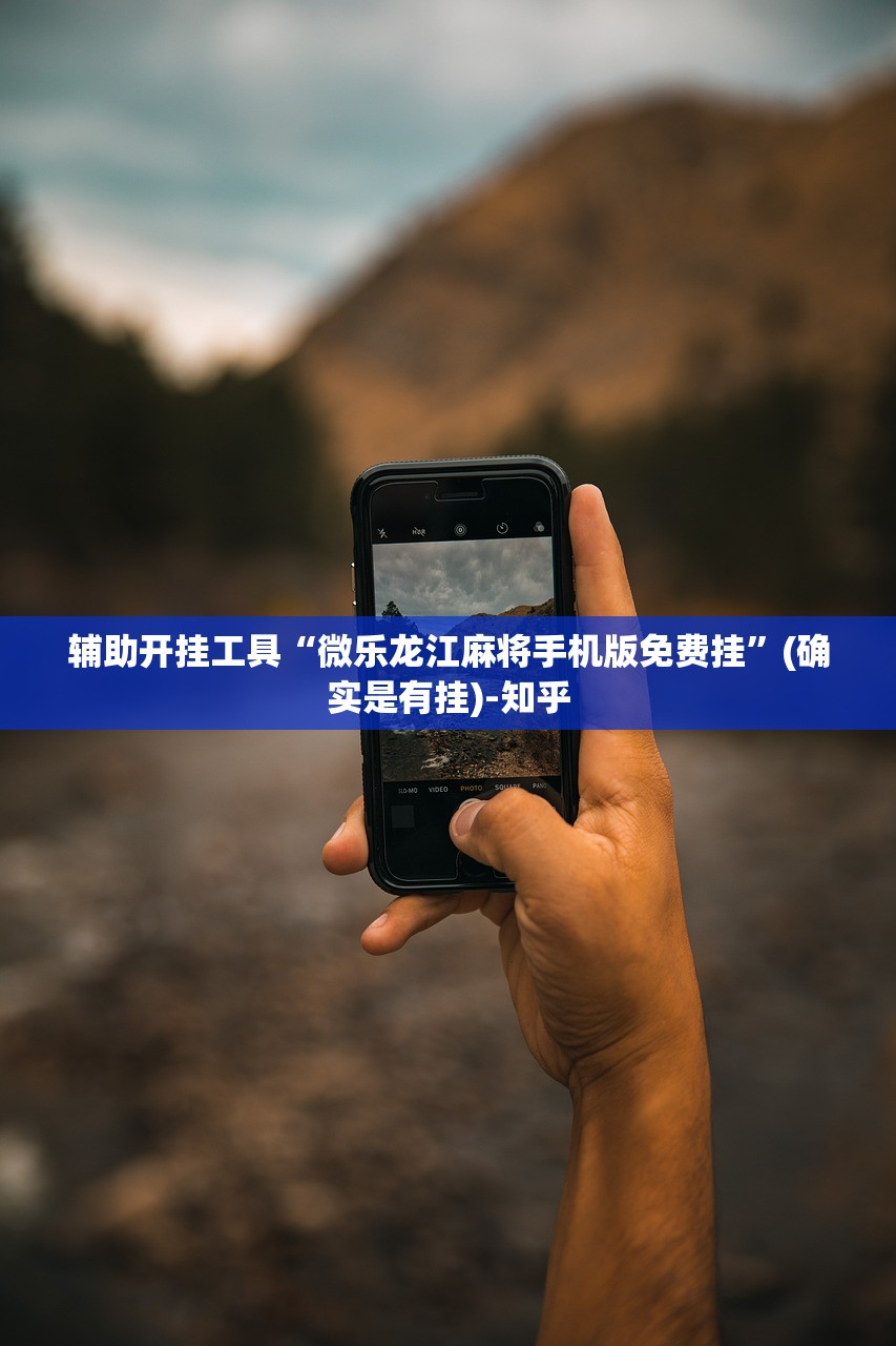 辅助开挂工具“微乐龙江麻将手机版免费挂”(确实是有挂)-知乎