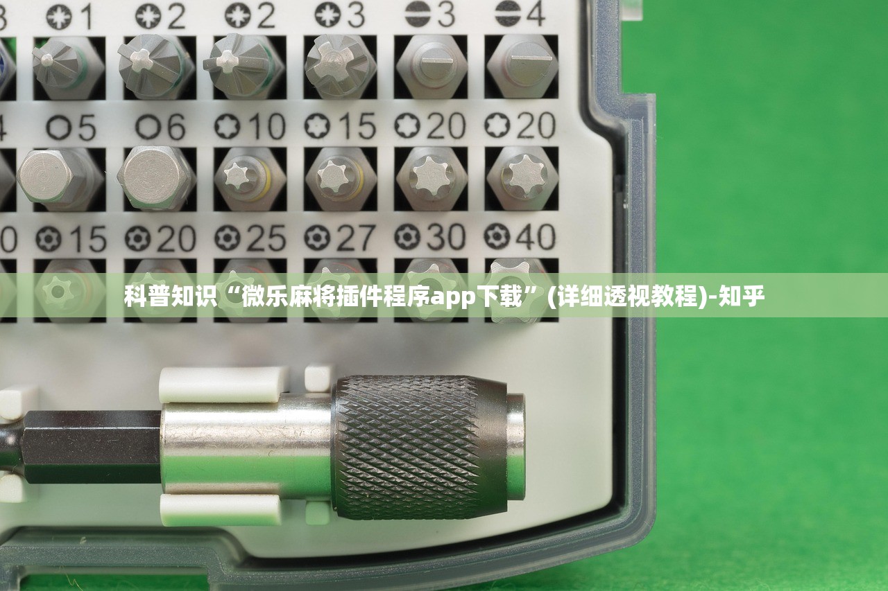 科普知识“微乐麻将插件程序app下载”(详细透视教程)-知乎