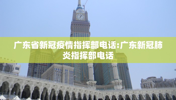 广东省新冠疫情指挥部电话:广东新冠肺炎指挥部电话