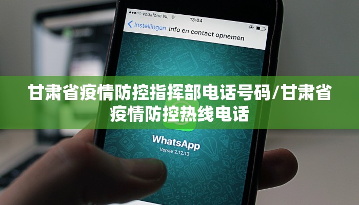 甘肃省疫情防控指挥部电话号码/甘肃省疫情防控热线电话