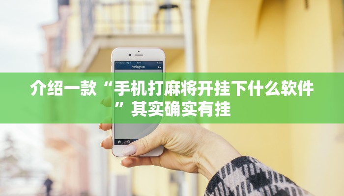 介绍一款“手机打麻将开挂下什么软件”其实确实有挂