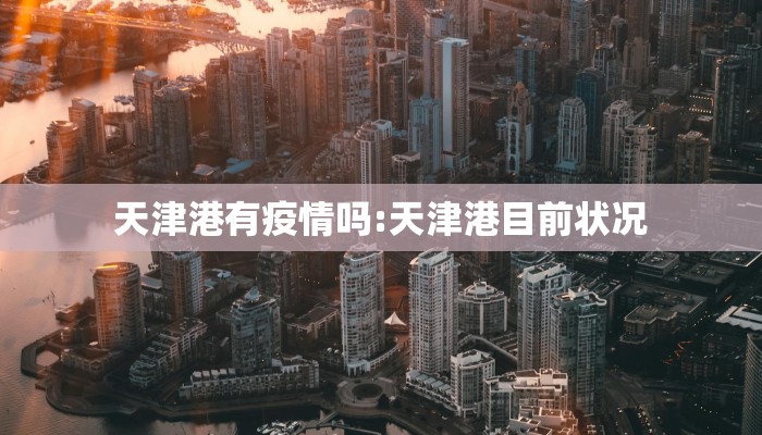 天津港有疫情吗:天津港目前状况