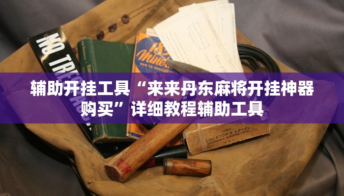 辅助开挂工具“来来丹东麻将开挂神器购买”详细教程辅助工具