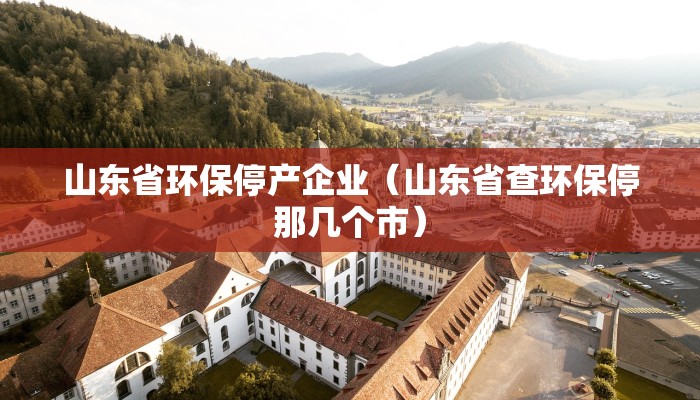 山东省环保停产企业（山东省查环保停那几个市）