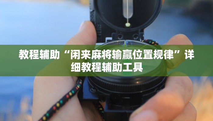 教程辅助“闲来麻将输赢位置规律”详细教程辅助工具