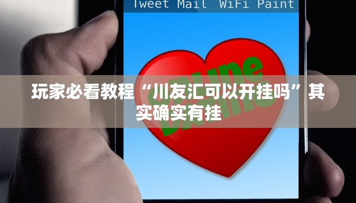 玩家必看教程“川友汇可以开挂吗”其实确实有挂