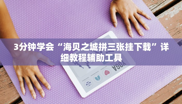 3分钟学会“海贝之城拼三张挂下载”详细教程辅助工具