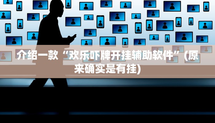介绍一款“欢乐吓牌开挂辅助软件”(原来确实是有挂)